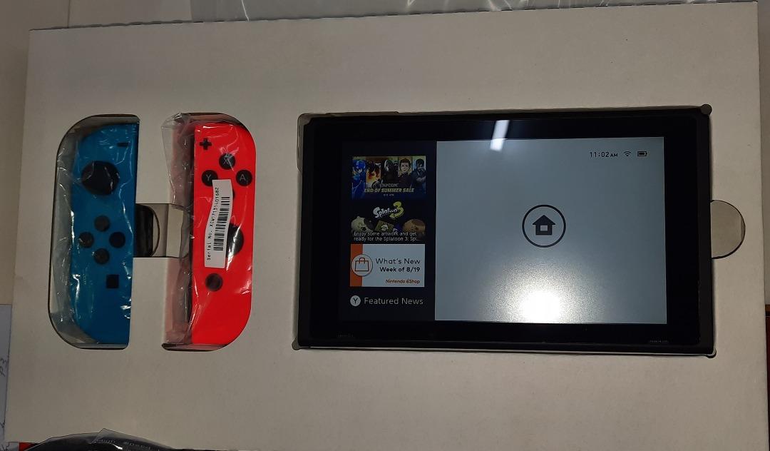Nintendo Switch Console Version 2, Video Gaming, Video Game Consoles, Nintendo on Carousell