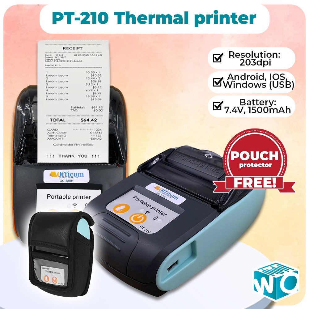 Cheap X1 Portable Mini Pocket Printer 80mm BT Wireless Thermal Photo Printer  300dpi Picture Memo Notes