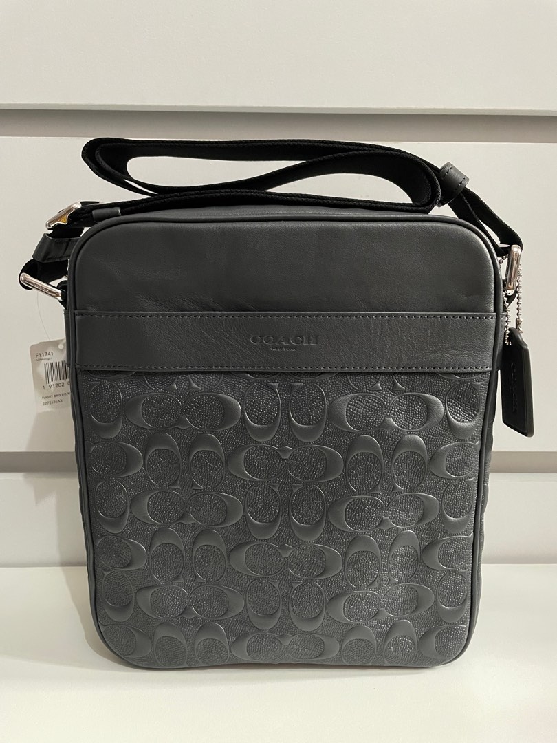 Coach men flight best sale bag