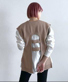 PAGEBOY背後挖空造型背心 〈非日單、非仿品〉