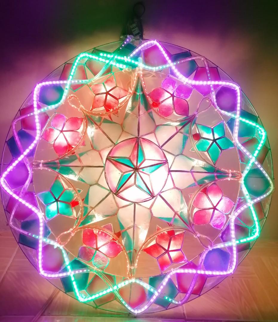 Pampanga Capiz Lantern, Furniture & Home Living, Home Decor, Other Home