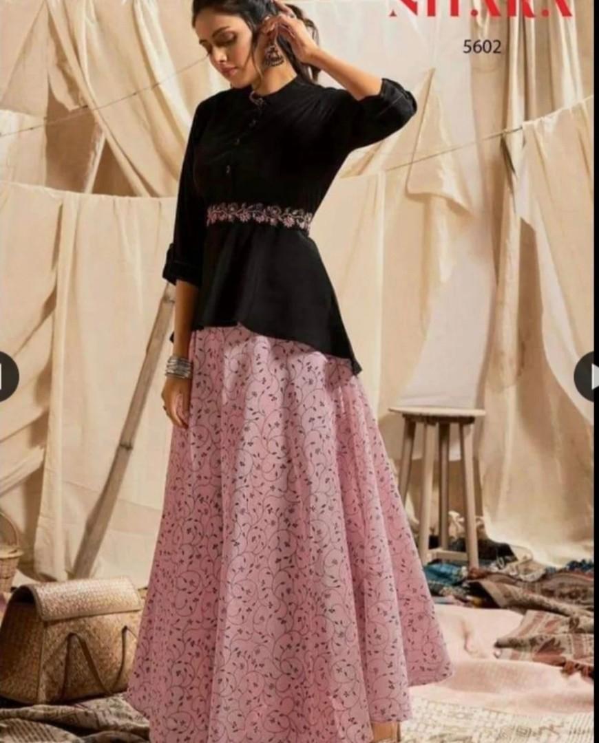 Long skirts with deals tops party wear