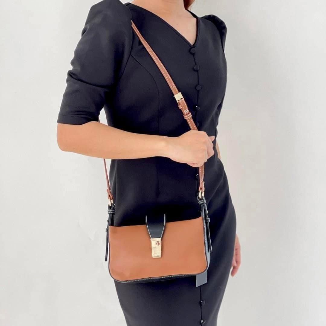 Shop Pedro 2WAY 3WAY Plain Leather Shoulder Bags by TomatoPig