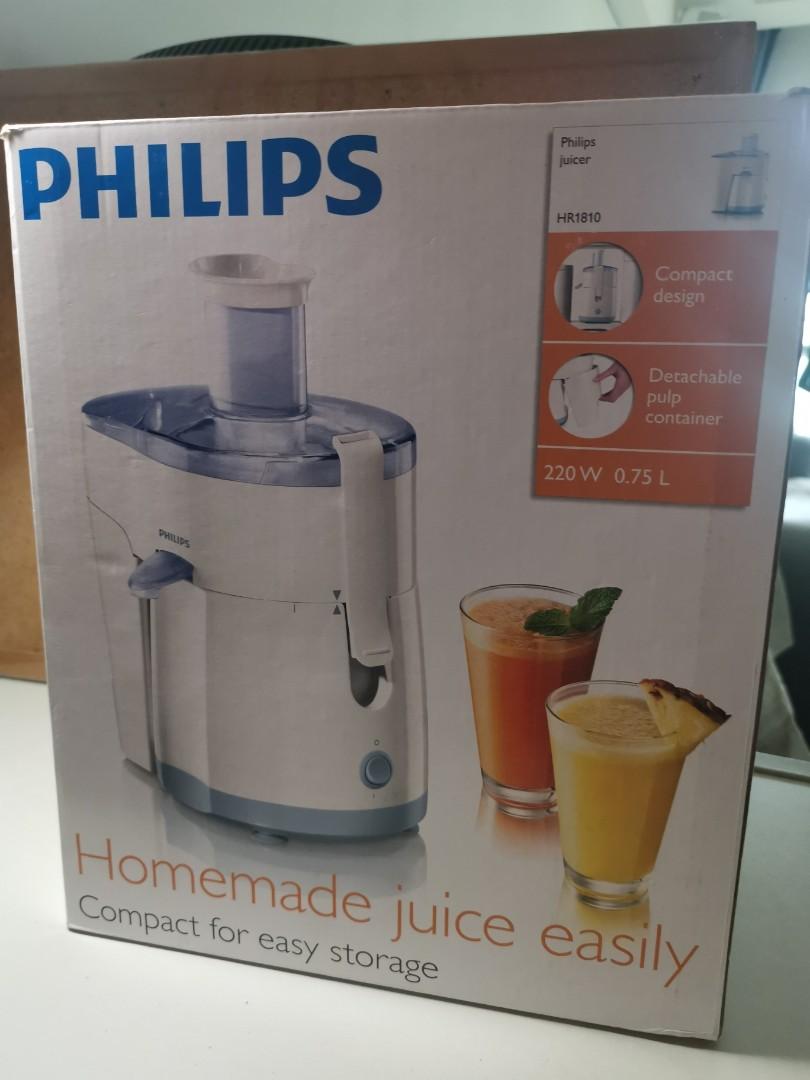 Philips Juicer HR 1810, TV & Home Appliances, Kitchen Appliances