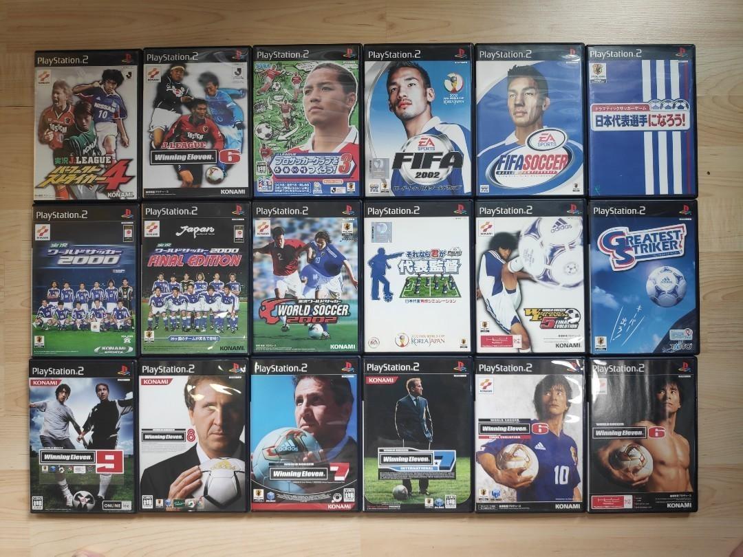 Playstation 2 soccer games (Japanese region), Video Gaming, Video Games