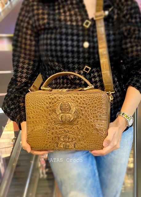 Crocodile Brand Bag, Women's Fashion, Bags & Wallets, Cross-body Bags on  Carousell