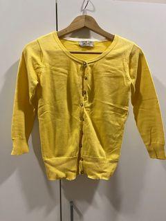 PRIMARK Yellow Cardigan