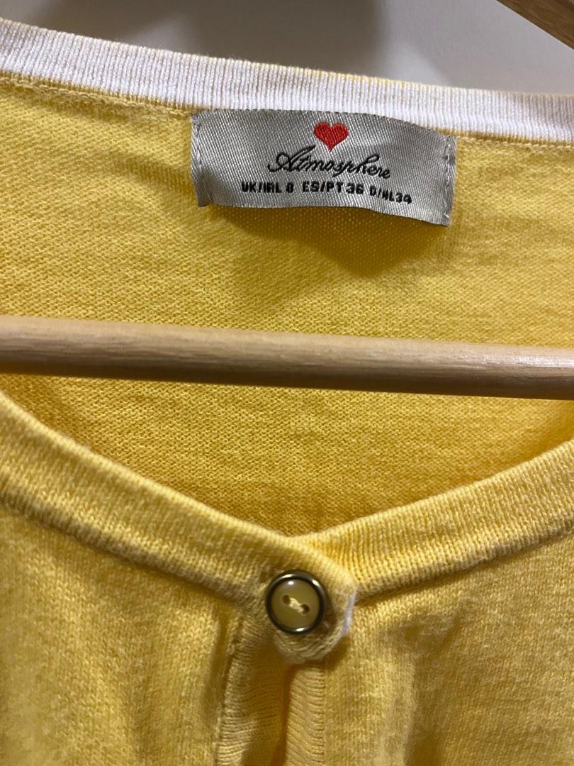 Yellow cardigan primark hot sale