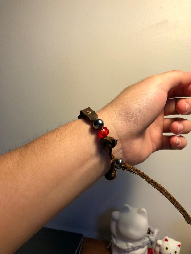 Red Indian Style bracelet made by me Women s Fashion Jewelry