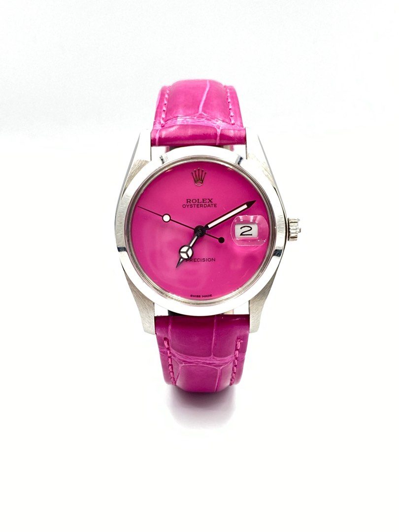 Hot pink rolex store