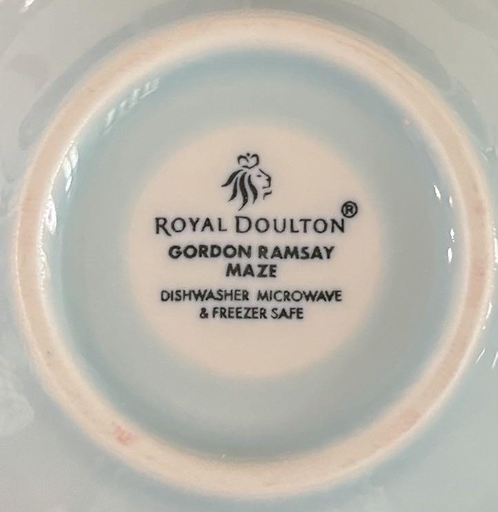 Royal Doulton Maze Gordon Ramsay Tea sets series, Furniture & Home