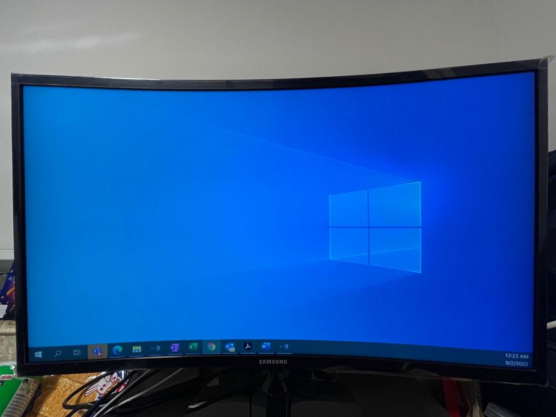 Samsung 27inch Curved Full HD Monitor, Computers & Tech, Parts