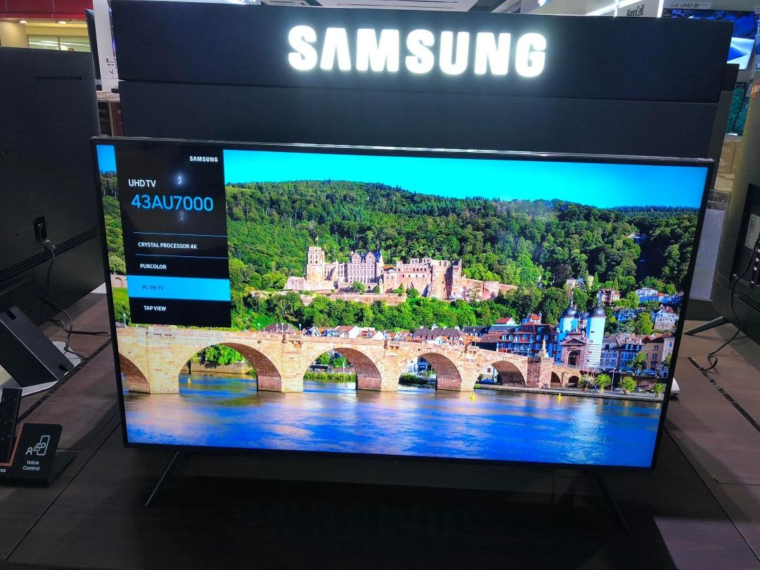 SAMSUNG SMART 4k UHD TV, TV & Home Appliances, TV & Entertainment, TV