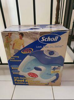 Scholl Sole Sensations: Foot Spa with Bubbles and Infrared Heat