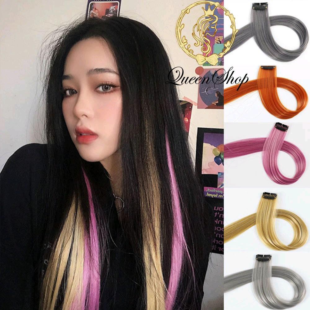 TUTORIAL ClipIn Colored Hair Extensions  YouTube