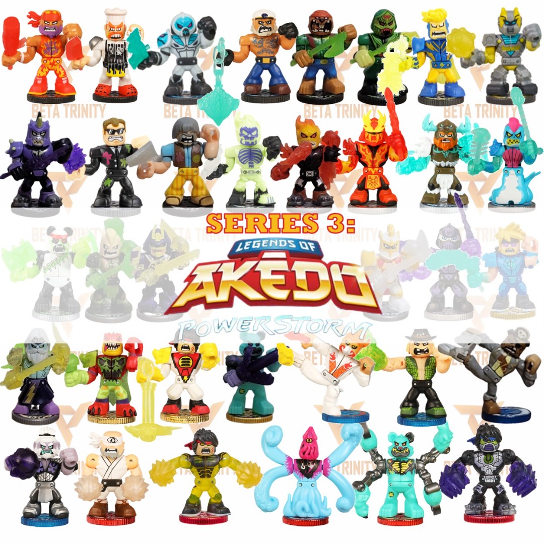 [Free Mailing] Series 3 Legend of Akedo Powerstorm, Hobbies & Toys