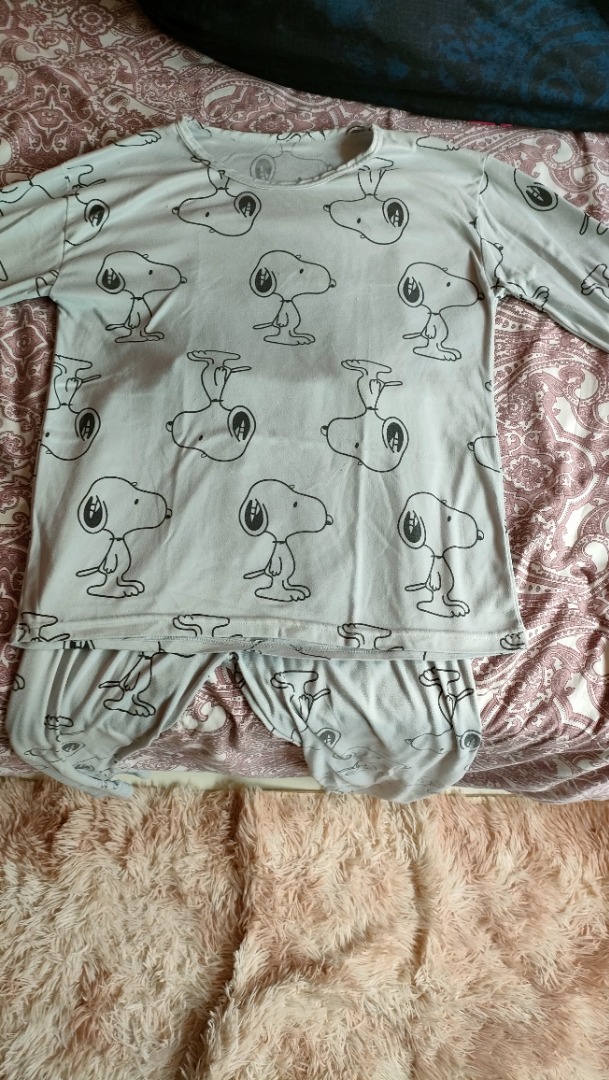 Snoopy pajamas set, Women's Fashion, Dresses & Sets, Sets or