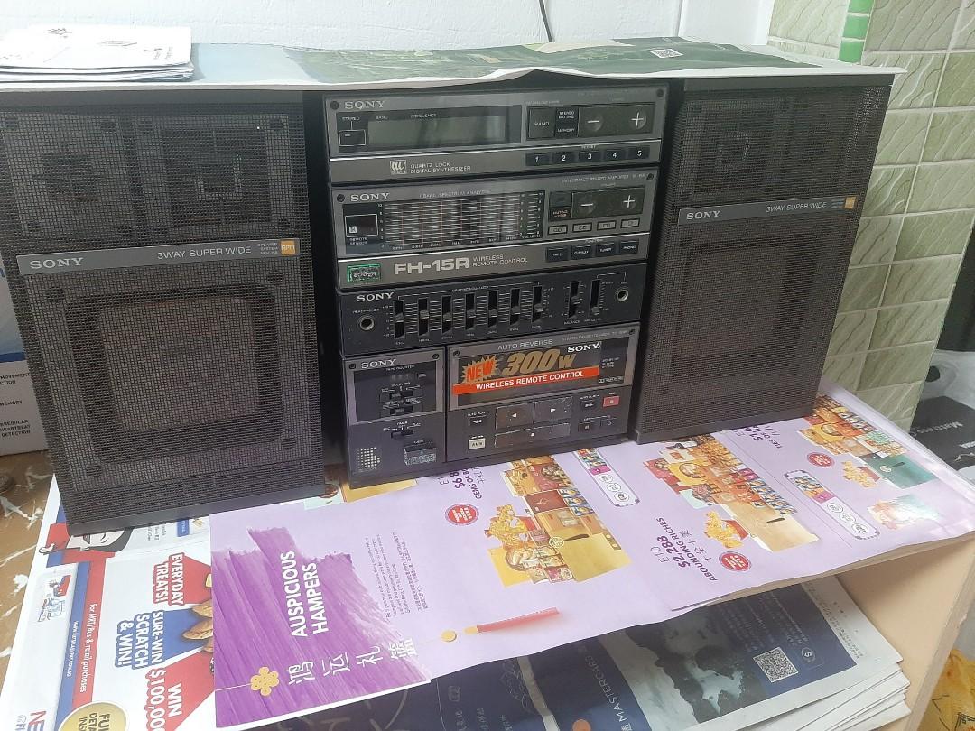 Sony Hi-fi & cassette player, Audio, Other Audio Equipment on Carousell