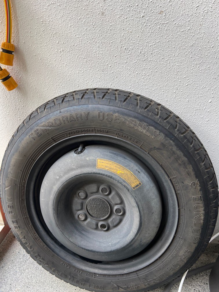 Spare Tyre, Car Accessories, Tyres & Rims on Carousell