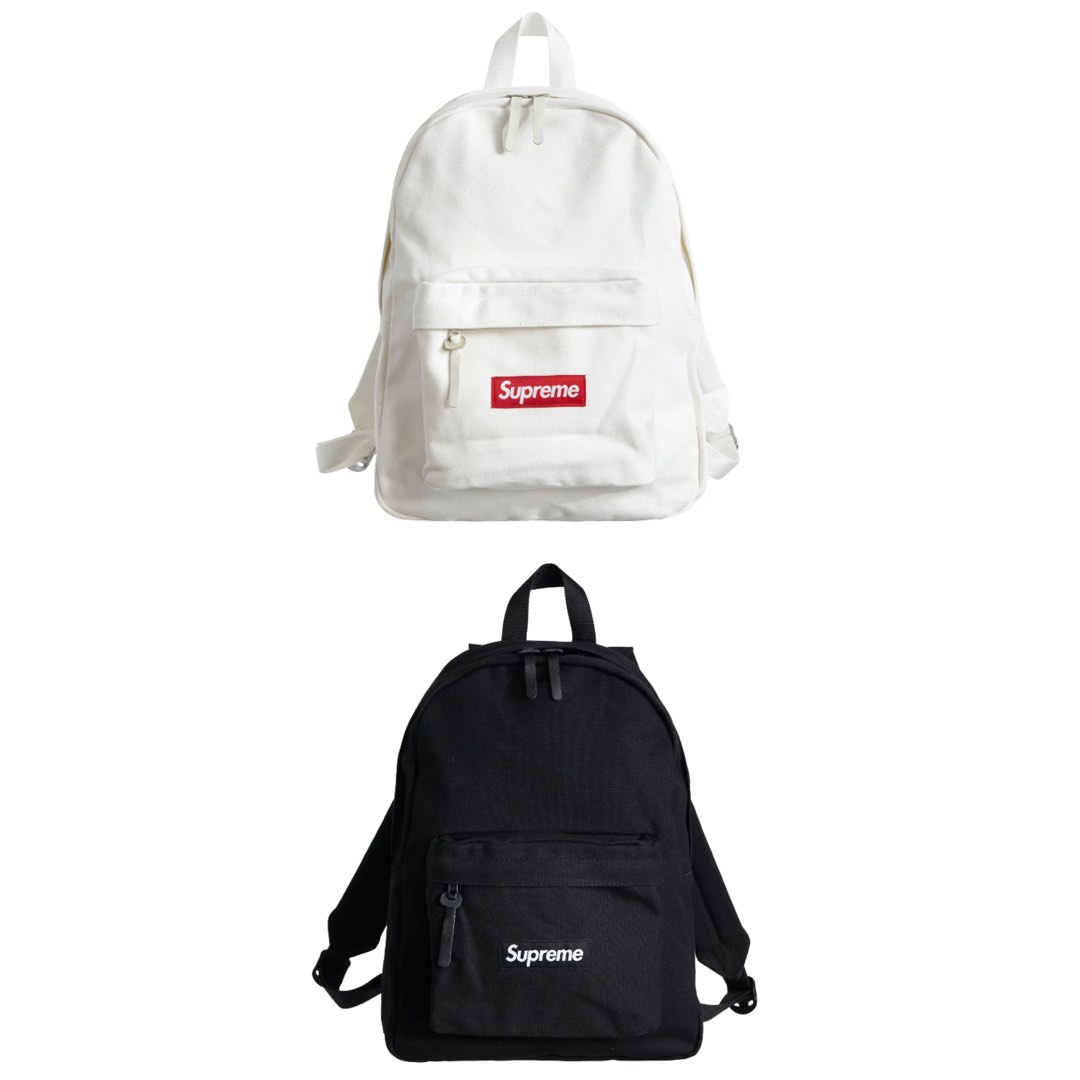 メンズSupreme Canvas Backpack White/白 - バッグパック/リュック