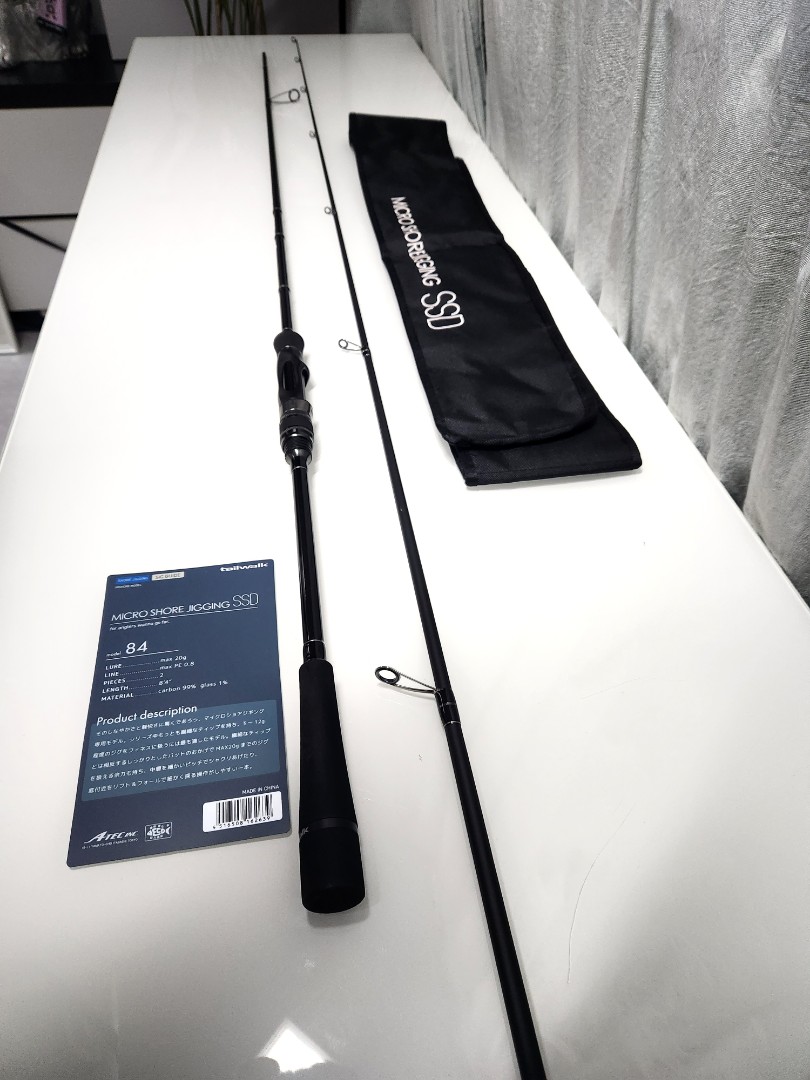 Tailwalk Micro Shore Jigging SSD Rod, Sports Equipment, Fishing on Carousell