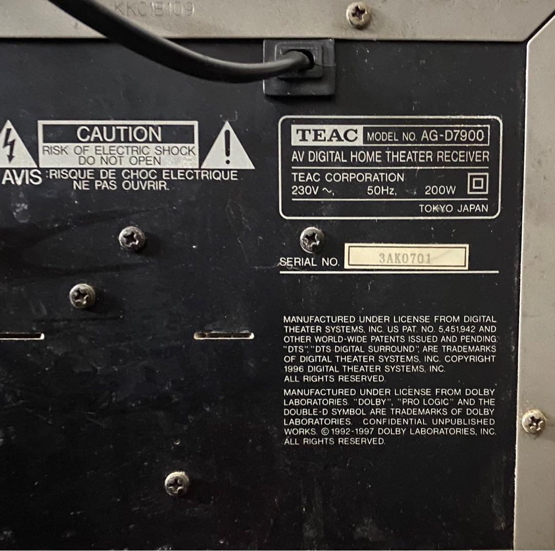 Teac av digital home theater receiver, Hobbies & Toys, Music & Media