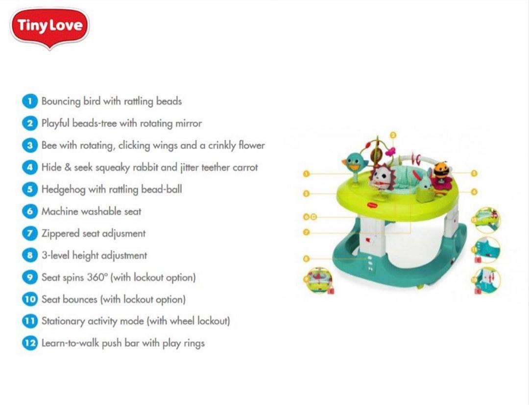 Tiny love walker, Babies & Kids, Infant Playtime on Carousell