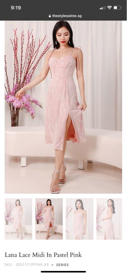 Lana lace midi dress sales