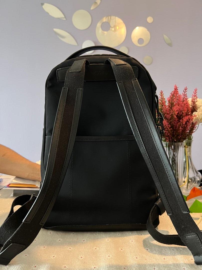 TUMI Harrison Winsor Backpack Black Men s Fashion Bags