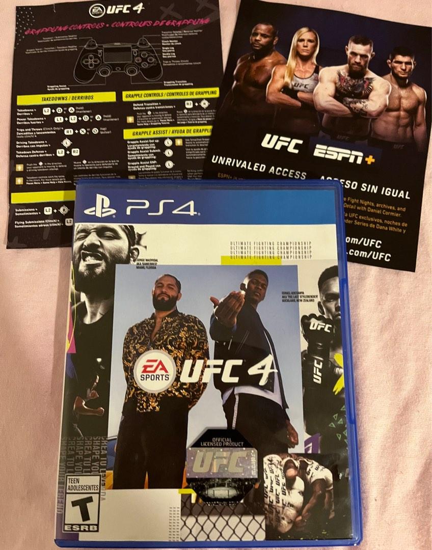 UFC4 UFC 4 PS4/PS5, Video Gaming, Video Games, PlayStation on Carousell