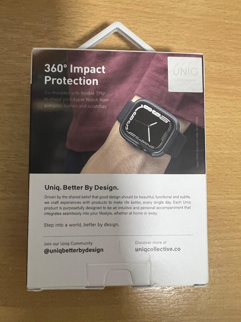 UNIQ Valencia Apple Watch case for 45mm/ 44mm, Mobile Phones & Gadgets