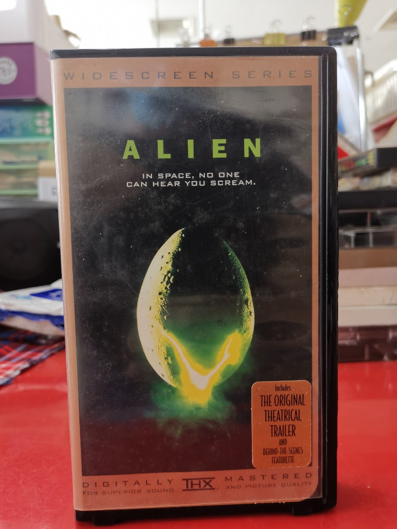 (VHS) ALIEN, Hobbies & Toys, Music & Media, CDs & DVDs on Carousell