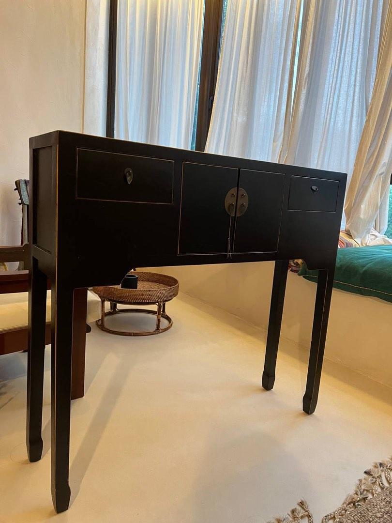 Vintage black medicine Furniture & Home Living