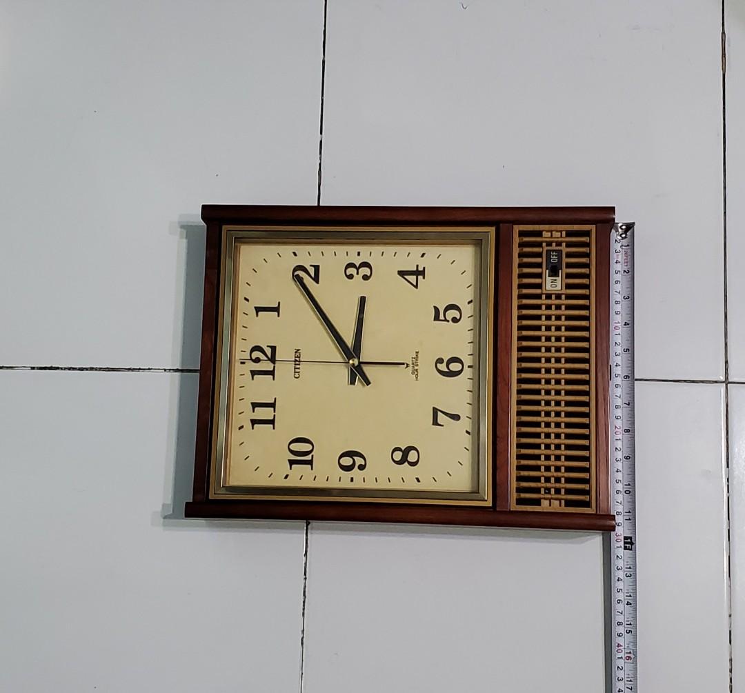 Vintage Wall Clock/not working, Furniture & Home Living, Home Decor
