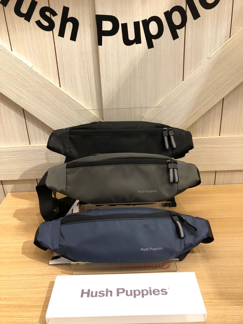 Waist bag hush puppies Fesyen Pria Tas Dompet Lainnya di