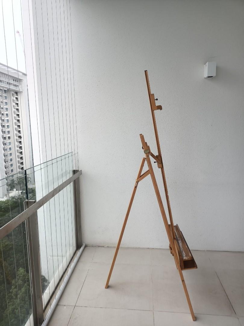 Wooden Easel Stand for Painting, Hobbies & Toys, Stationery & Craft