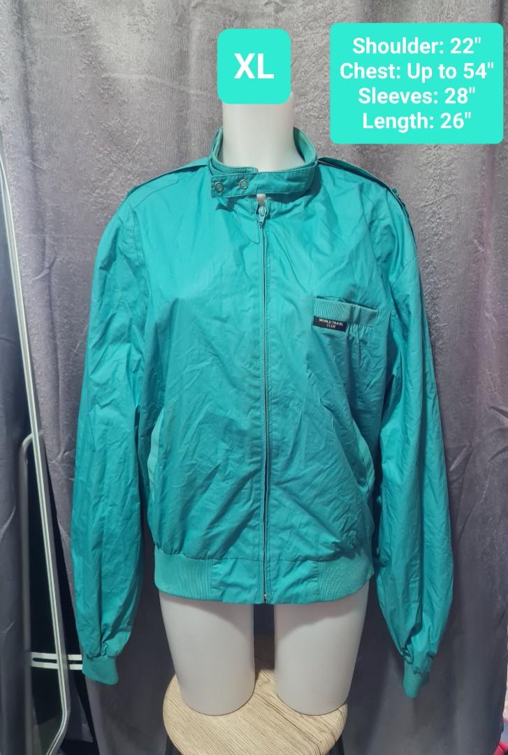WORLD TRAVEL CLUB Bomber Jacket Size XL on Tag Unisex UKAY J8