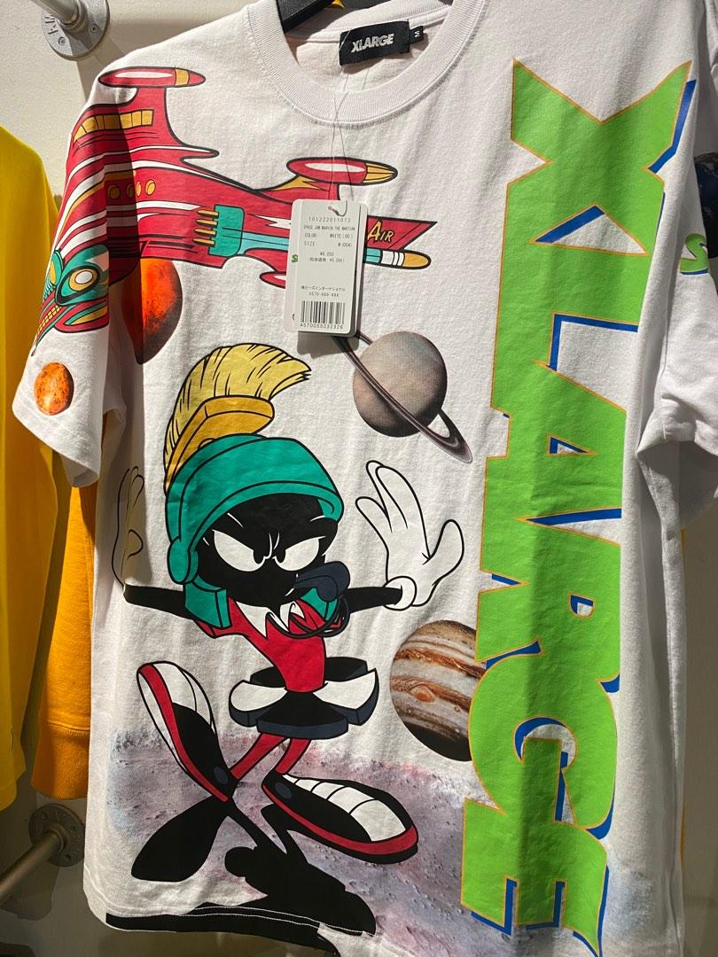 XLARGE X SPACE JAM MARVIN THE MARTIAN 🔥, Men's Fashion, Tops