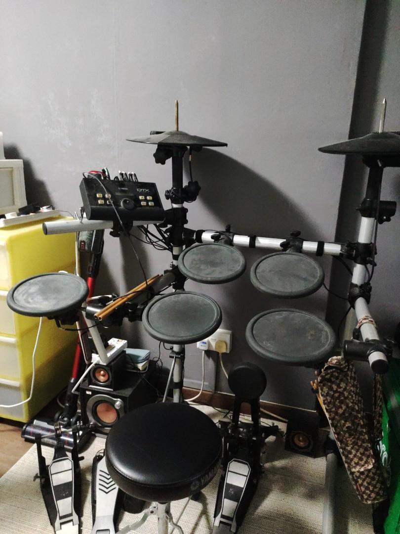 Yamaha DTX 500 Electronic Drums, Hobbies & Toys, Music & Media, Musical