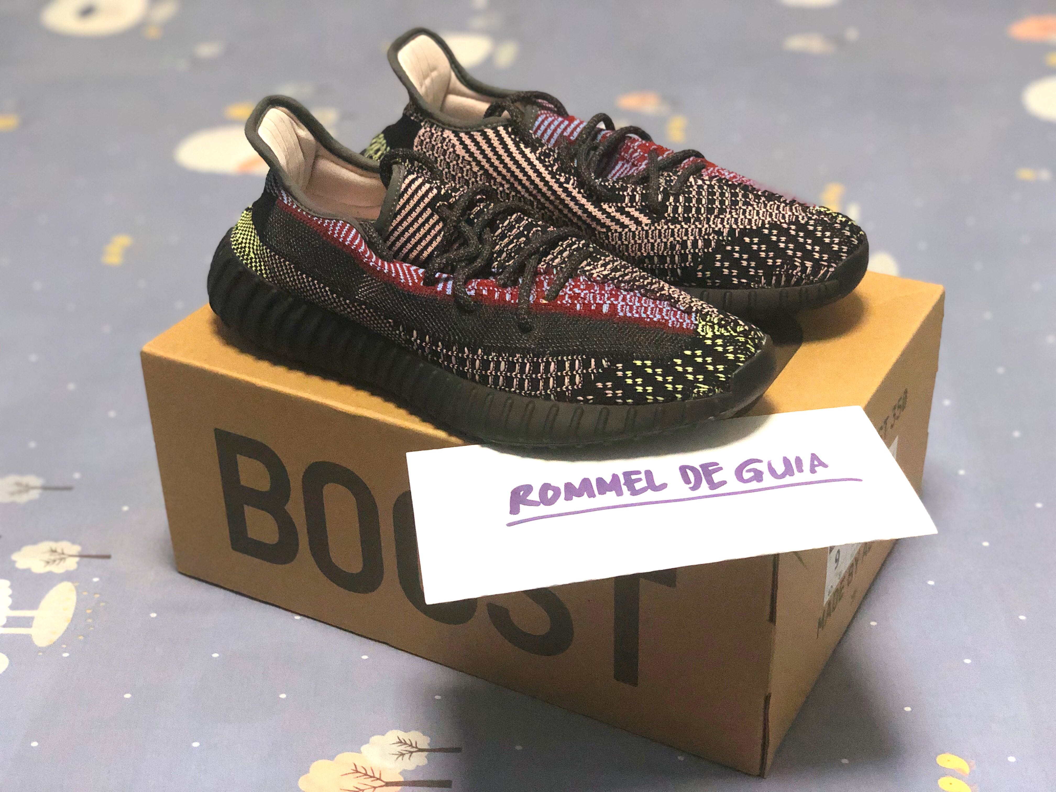 Yeezy 350 Yechiel Men s Fashion Footwear Sneakers on Carousell