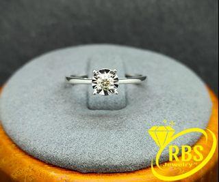 18k Half Carat Diamond Solitaire Ring