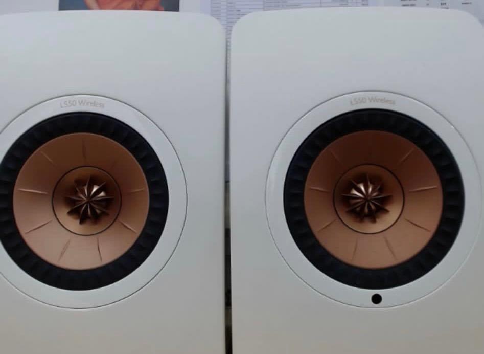 [2yr warranty] KEF LS50W Wireless Active Speaker System (Gloss White