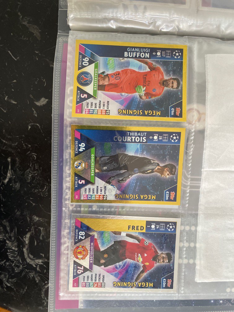3 MEGA SIGNING CARDS match attax 2018/19, Hobbies & Toys, Toys & Games ...