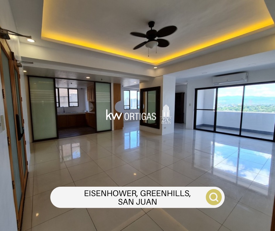 3BR 240sqm Penthouse condo unit for rent in Eisenhower, Greenhills, San