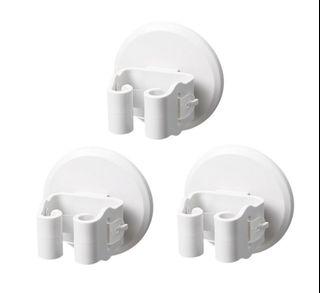 (3pcs) Stick-on Mop Holder [Instock]