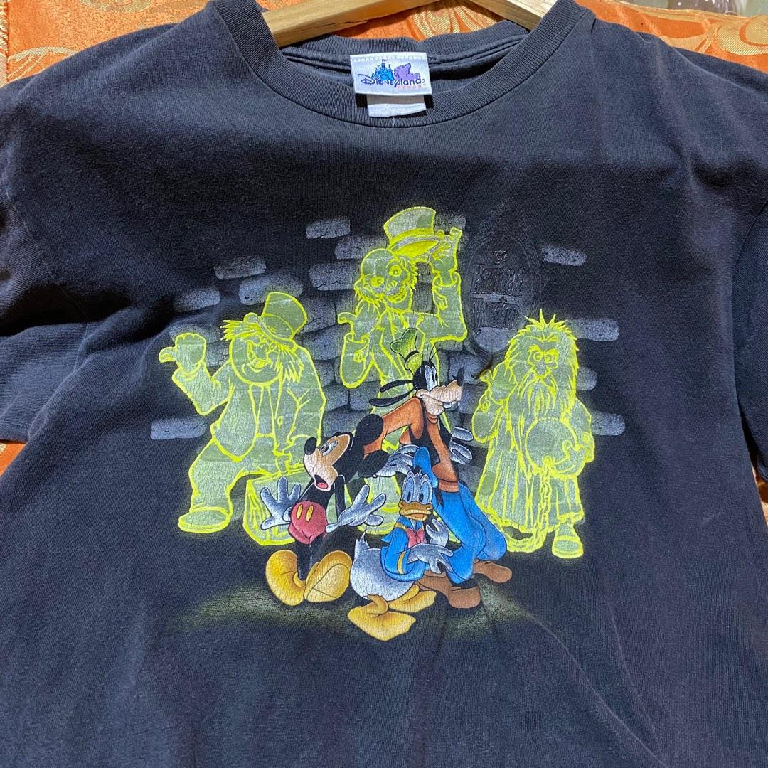 着丈約70cm90s Disney land haunted Mansion T shirt