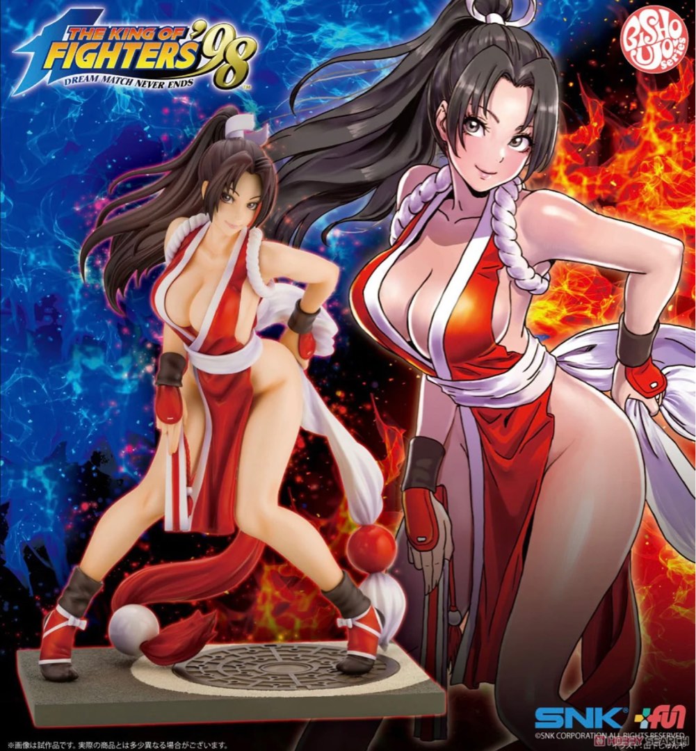 壽屋1/7 SNK King of Fighters (KOF) 98 / 餓狼傳說性感sexy 美少女 