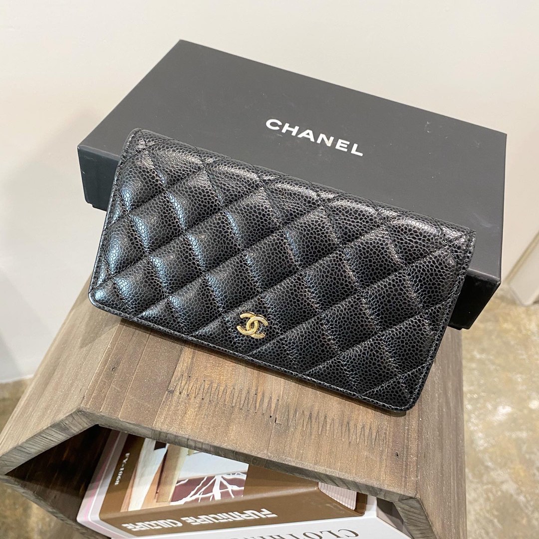 SOLD) Chanel Classic Black Caviar Bi-Fold Long Wallet GHW Chanel Kuala  Lumpur (KL), Selangor, Malaysia.