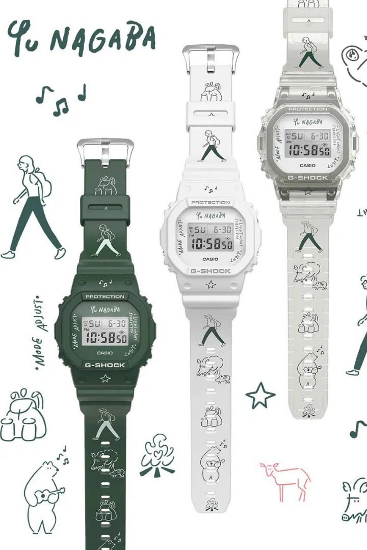 日本限定G-SHOCK聯乘長場雄CASIO × YU NAGABA「MY G-SHOCK」DWE-5610YU