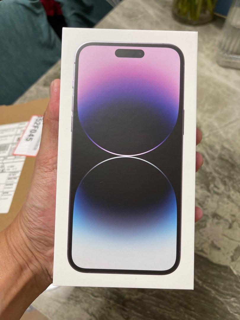 全新原封**] iPhone 14 pro Max 256GB Purple, 手提電話, 手機, iPhone 